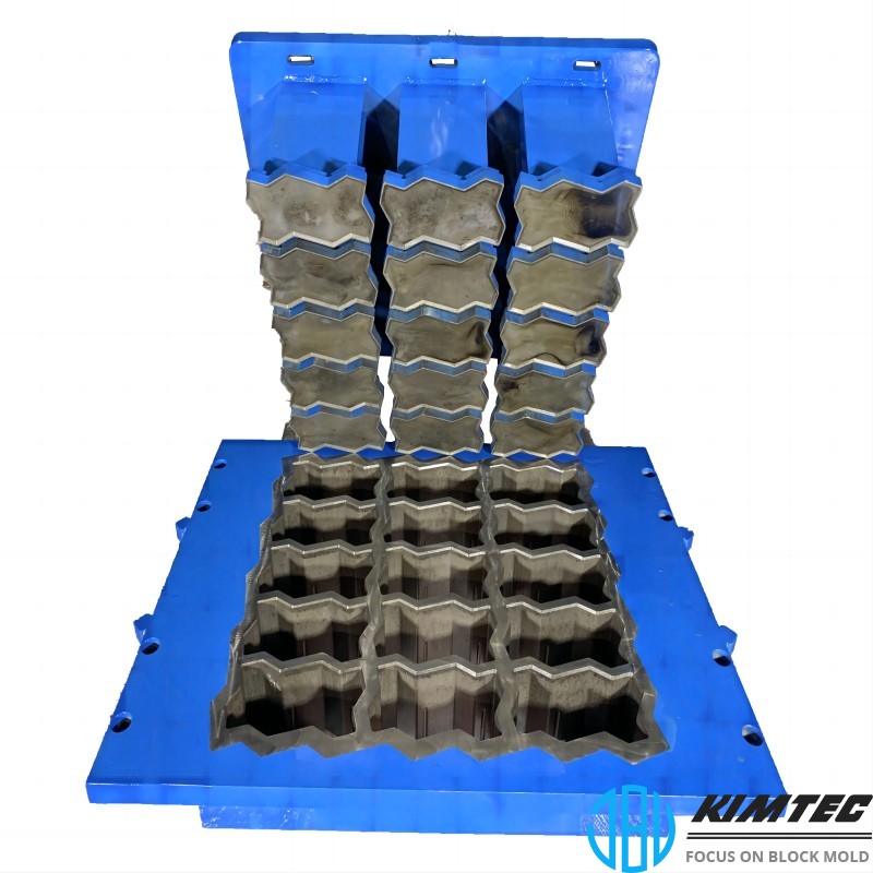 interlocking block mold