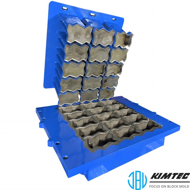interlocking block mold