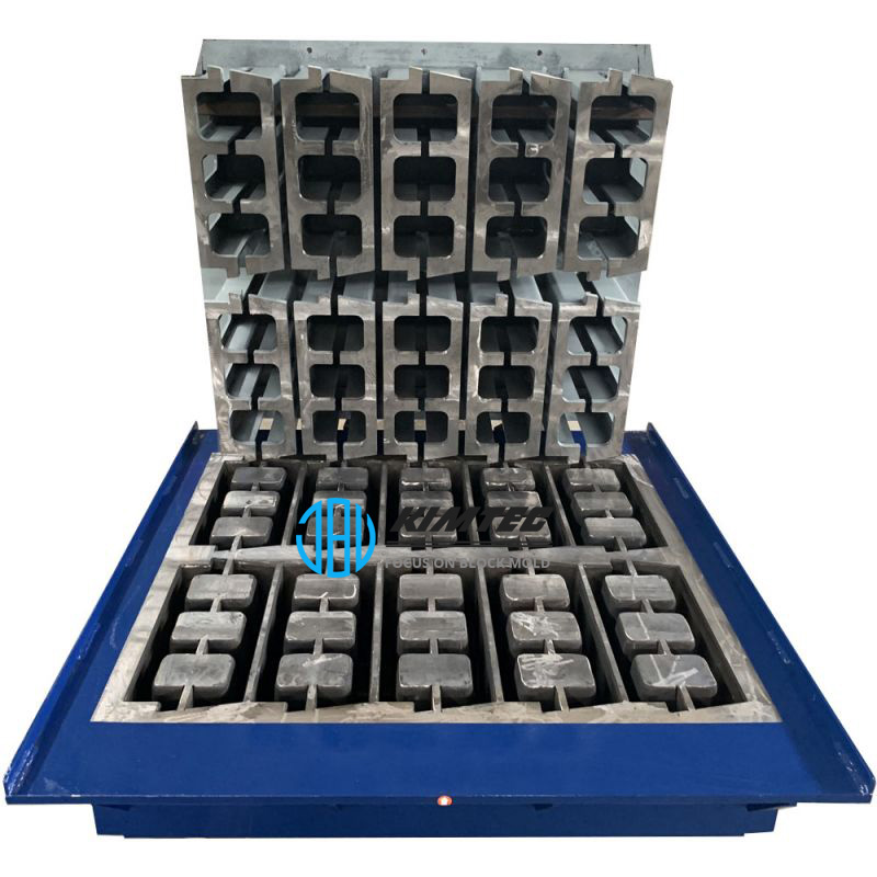 Hollow block mould